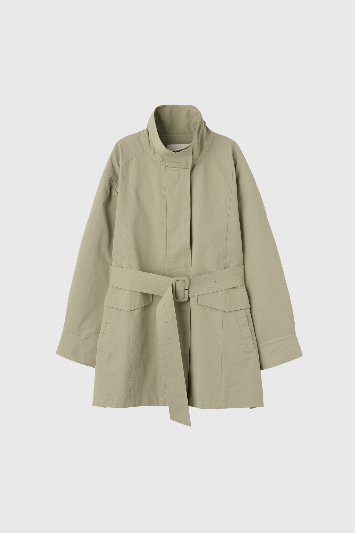 GENERAL IDEA(ジェネラルアイディア) ウール混ステンカラー