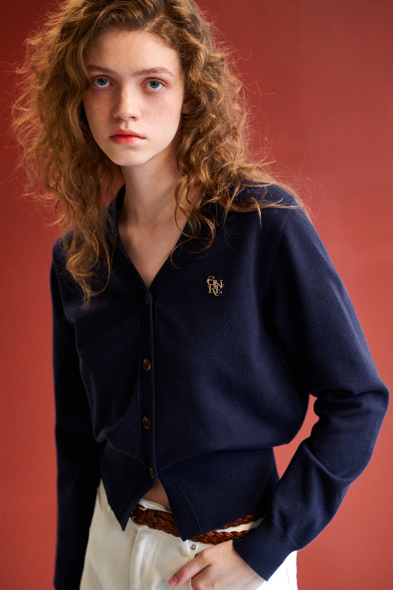 GENERAL IDEA] WOMAN GNRL ロゴ入りスタンダード長袖