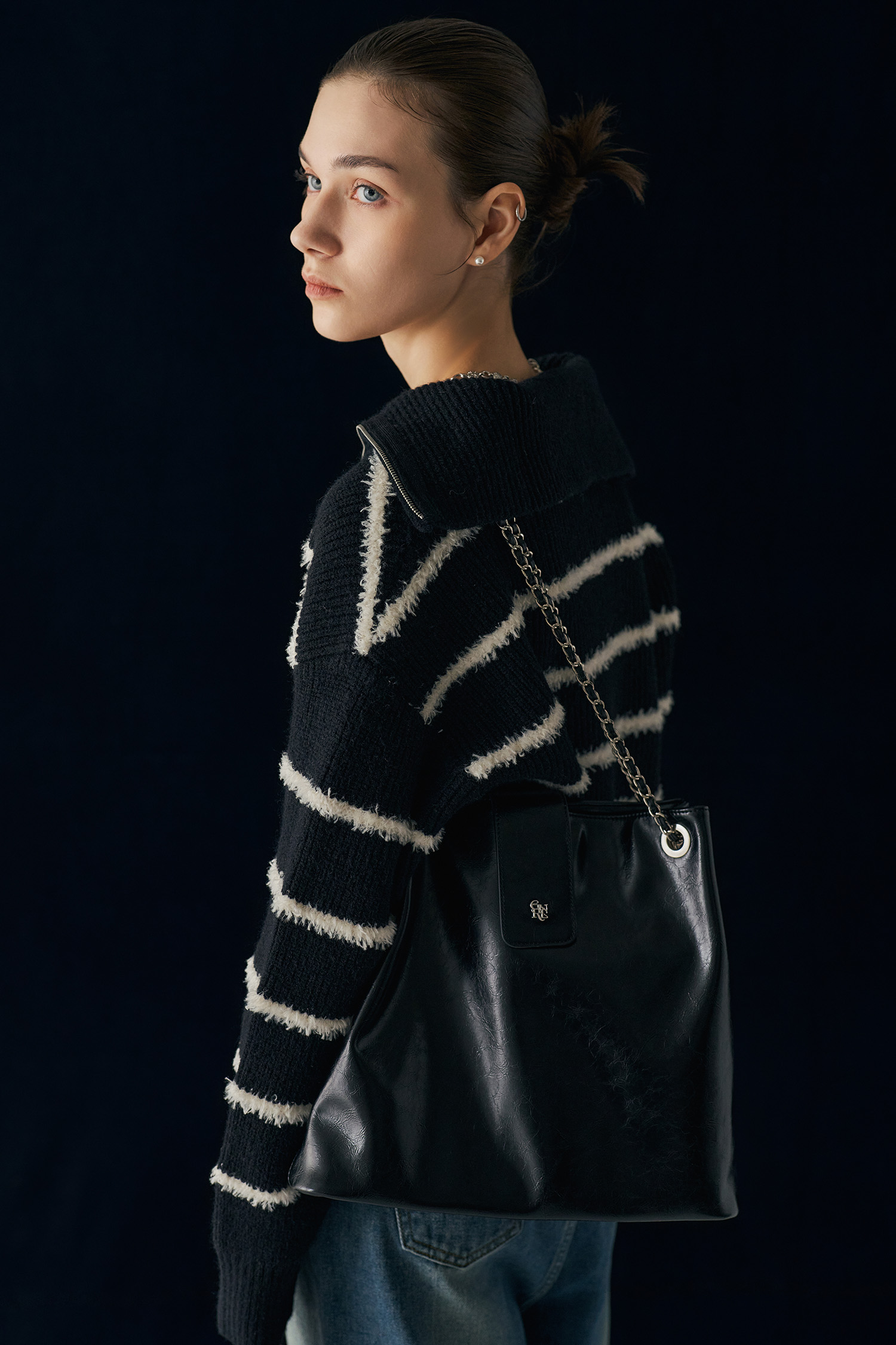 【GENERAL IDEA】 GNRL padding Shoulder bag ★関税込み★ GENERAL IDEA] WOMAN GNRL バケットチェーンショルダーバッグ