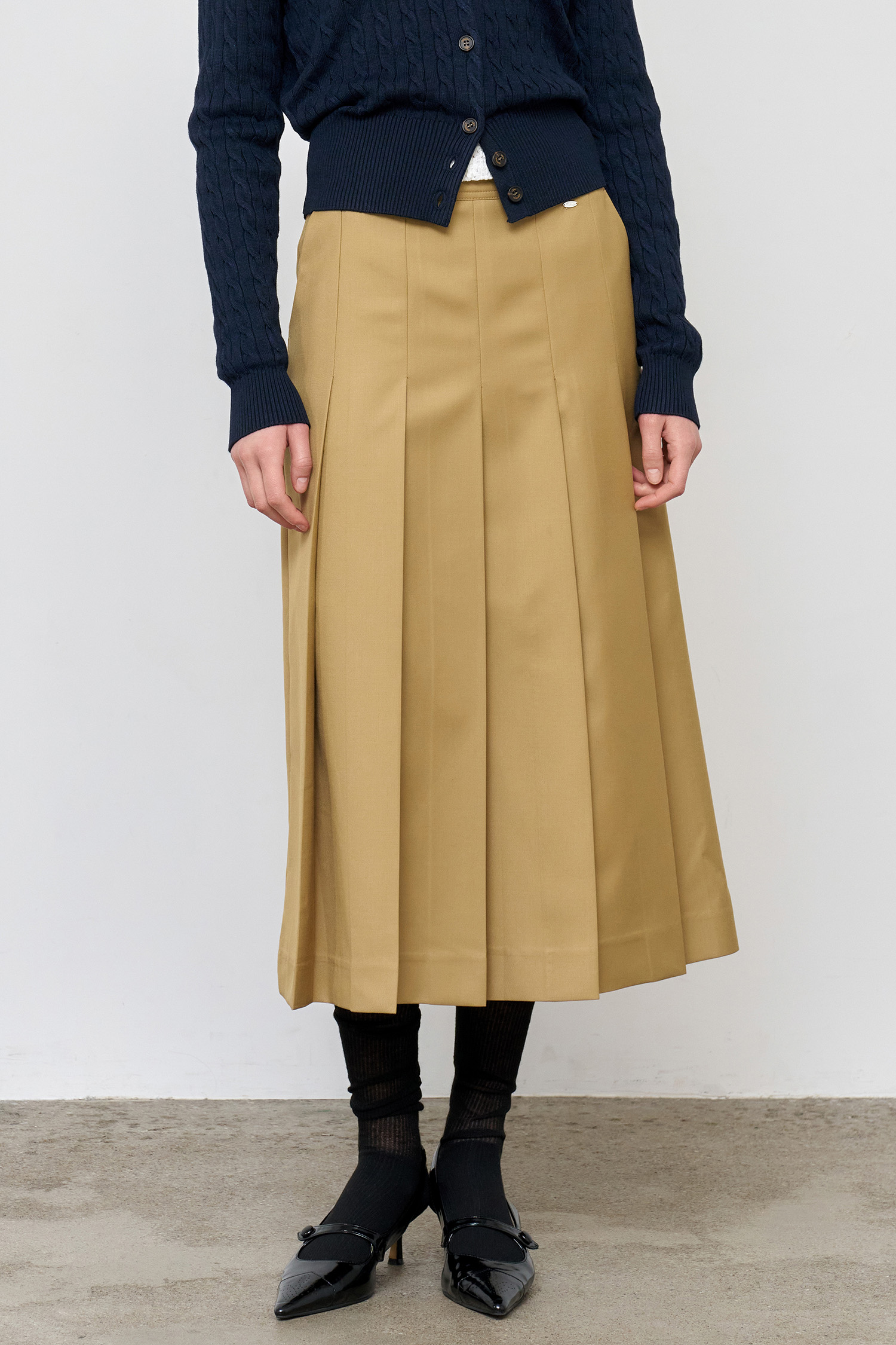 Thom Browne 多色プリーツ　ロングスカート　42 未使用 Thom Browne 多色プリーツ ロングスカート 42 未使用 Thom Browne 多色