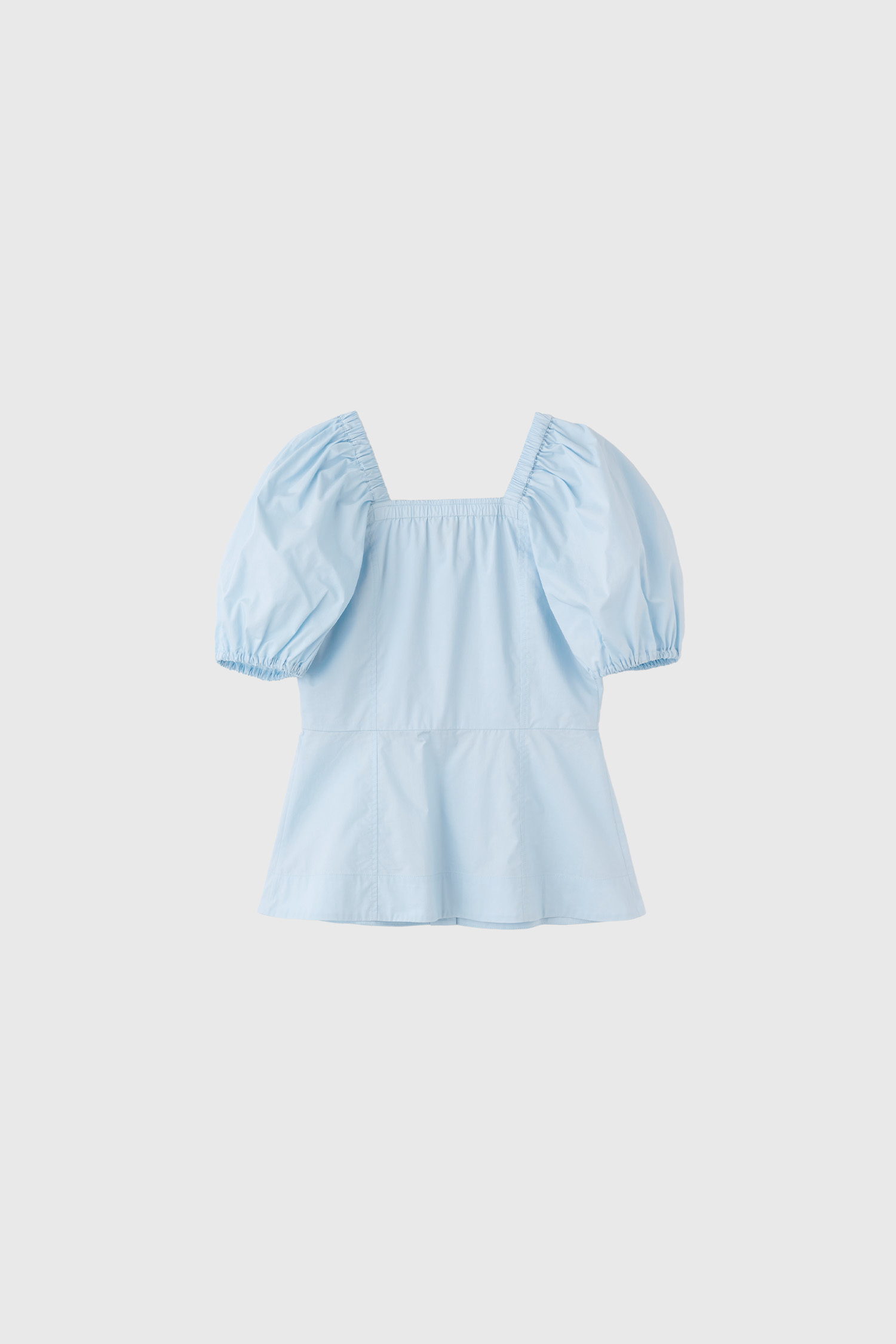 最終お値下げ】アニュアンス フロントボタンペプラムブラウス ア