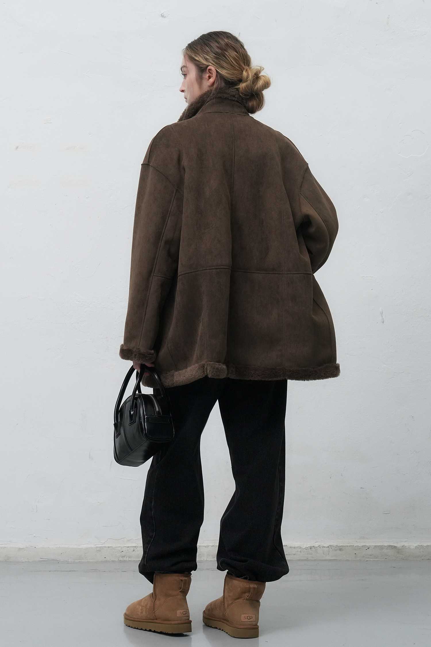 ムートン ダッフルコート モコモコファー ムートン調 ダッフルコート 通販 - ディノス