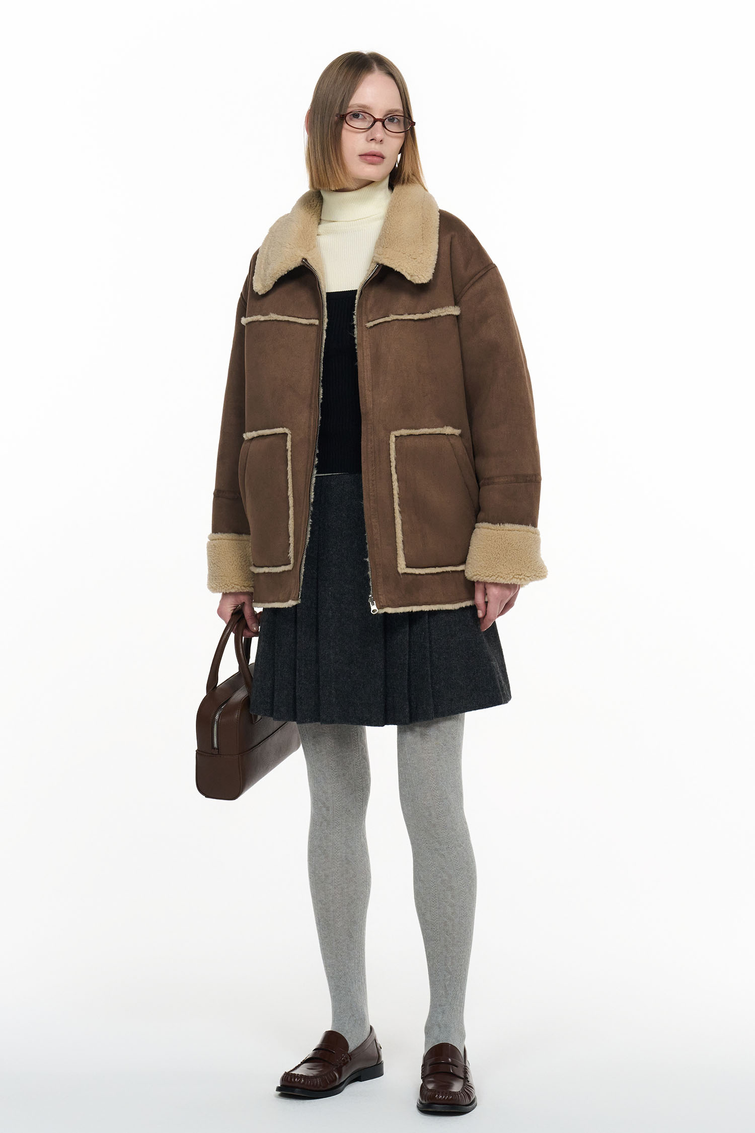 GENERAL IDEA ジェネラルアイディア ウール混ロングコート ブラック WOMAN - COAT - GENERAL IDEA | ジェネラルアイディア