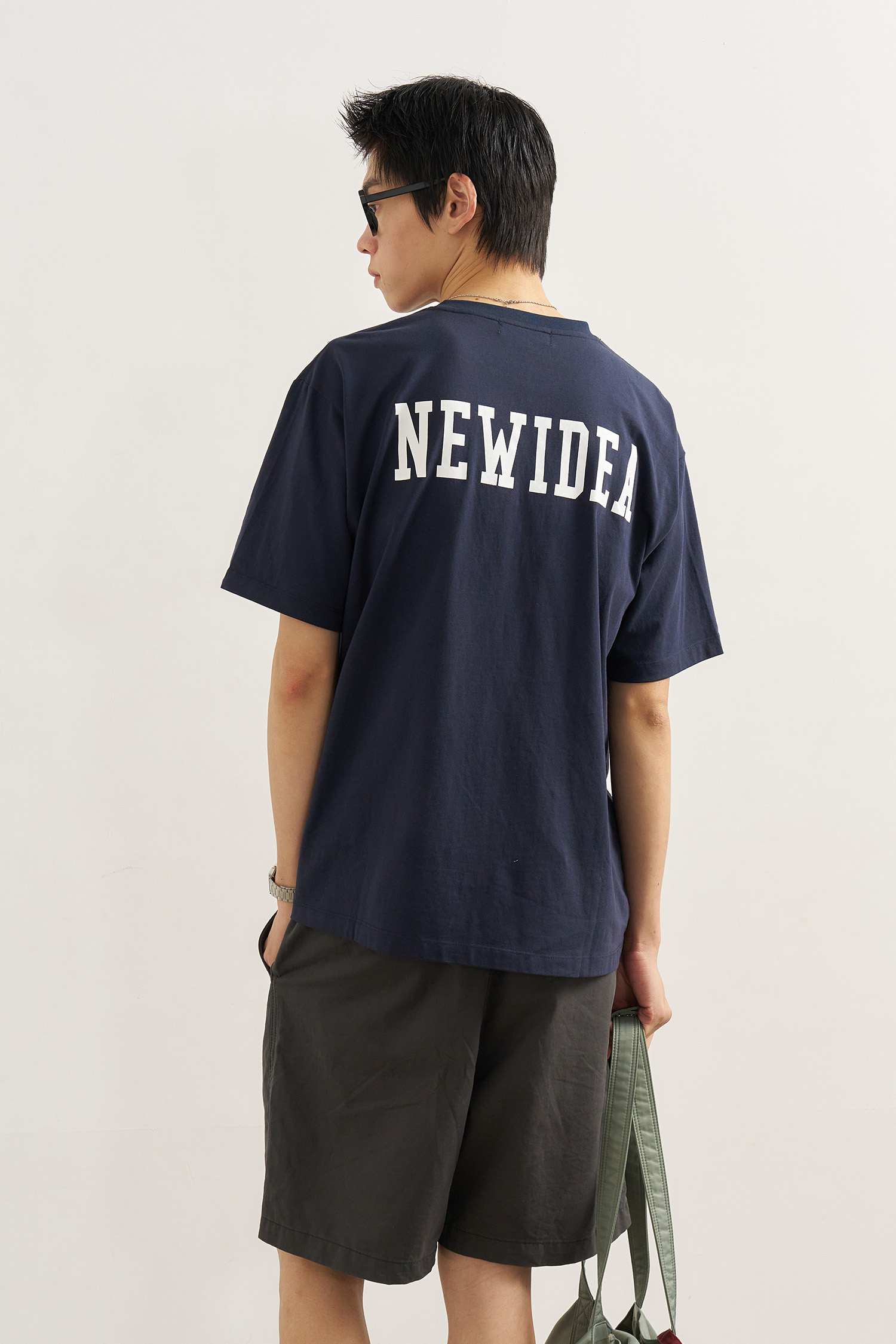 【GENERAL IDEA】Ribbon Lettering Crop T-shirt (2色) 日本公式] GENERAL IDEA | ジェネラルアイディア/ SS NEW IN_JP