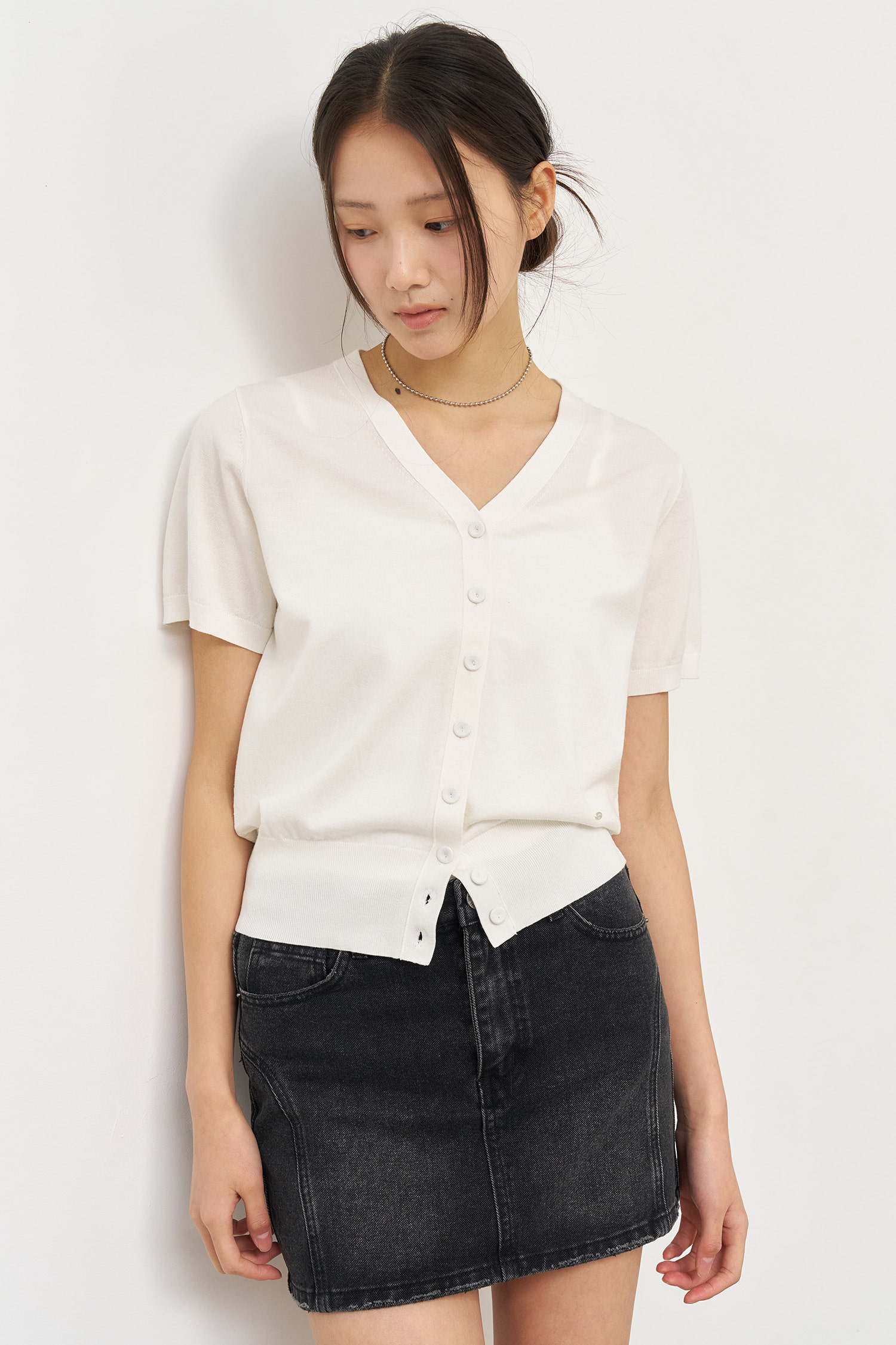 yun☆ 様限定　general idea カーディガン　セーター GENERAL IDEA] UNISEX ウール入り襟付きニットカーディガン