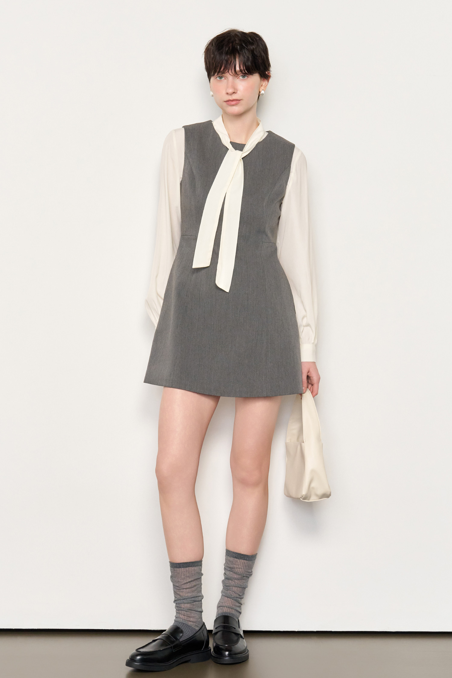 【関税込み】Live the Process ブラック Zena ミニワンピース Sのみ即納][instock]【RANS】ミニ/ドレス/ワンピース/ブラック