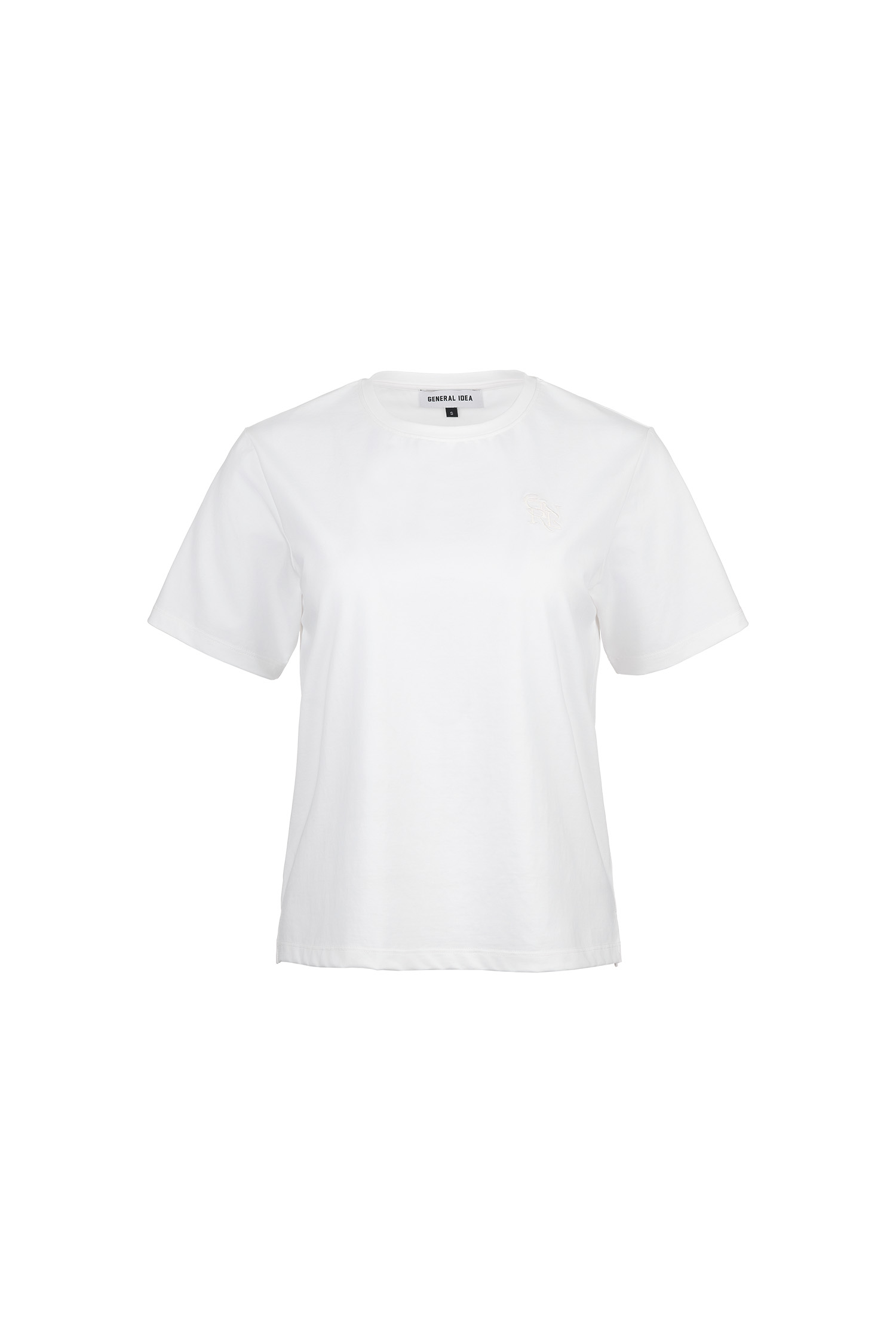 WOMAN GNRL シルケット スパン Tシャツ [WHITE]