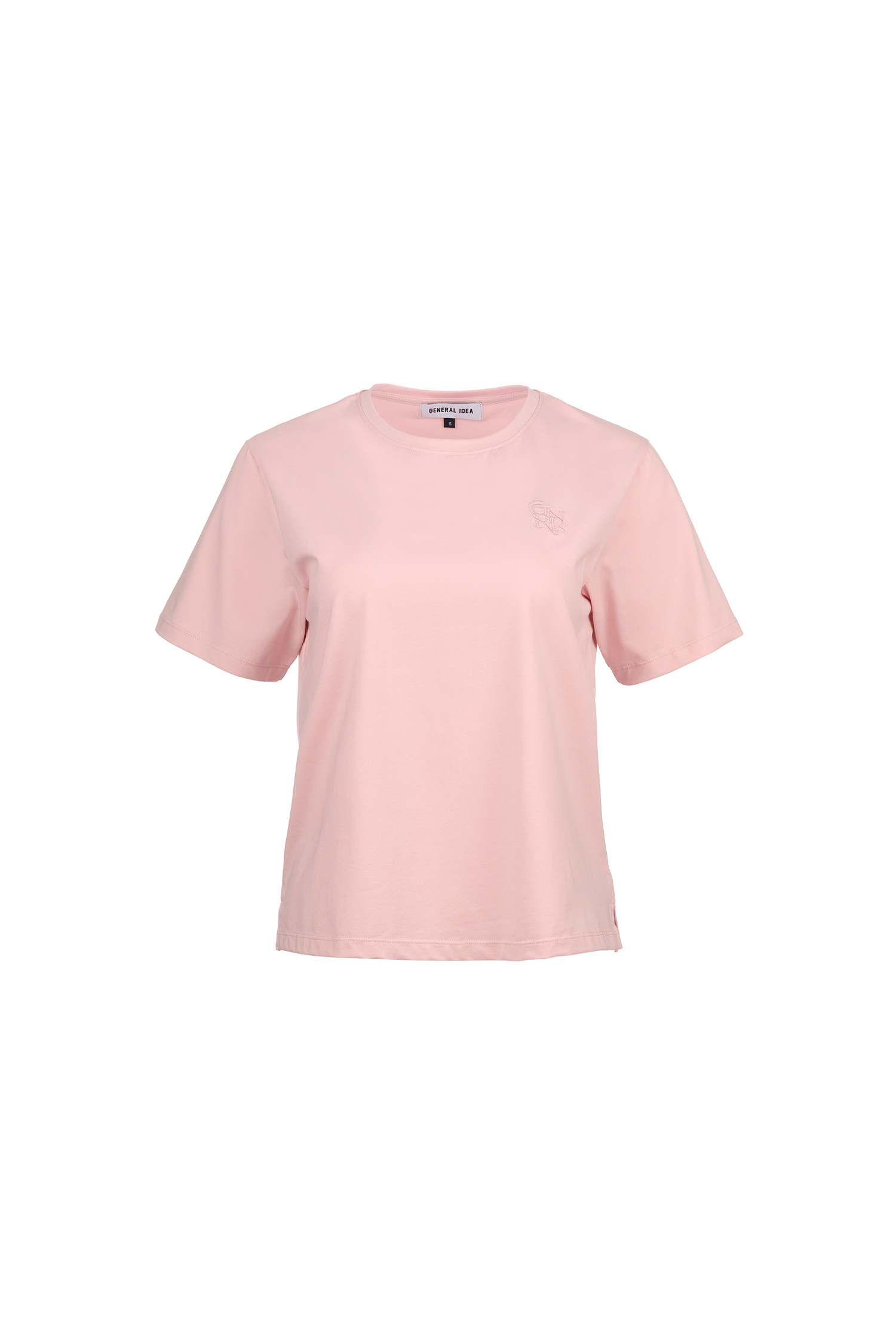 WOMAN GNRL シルケット スパン Tシャツ [PINK]