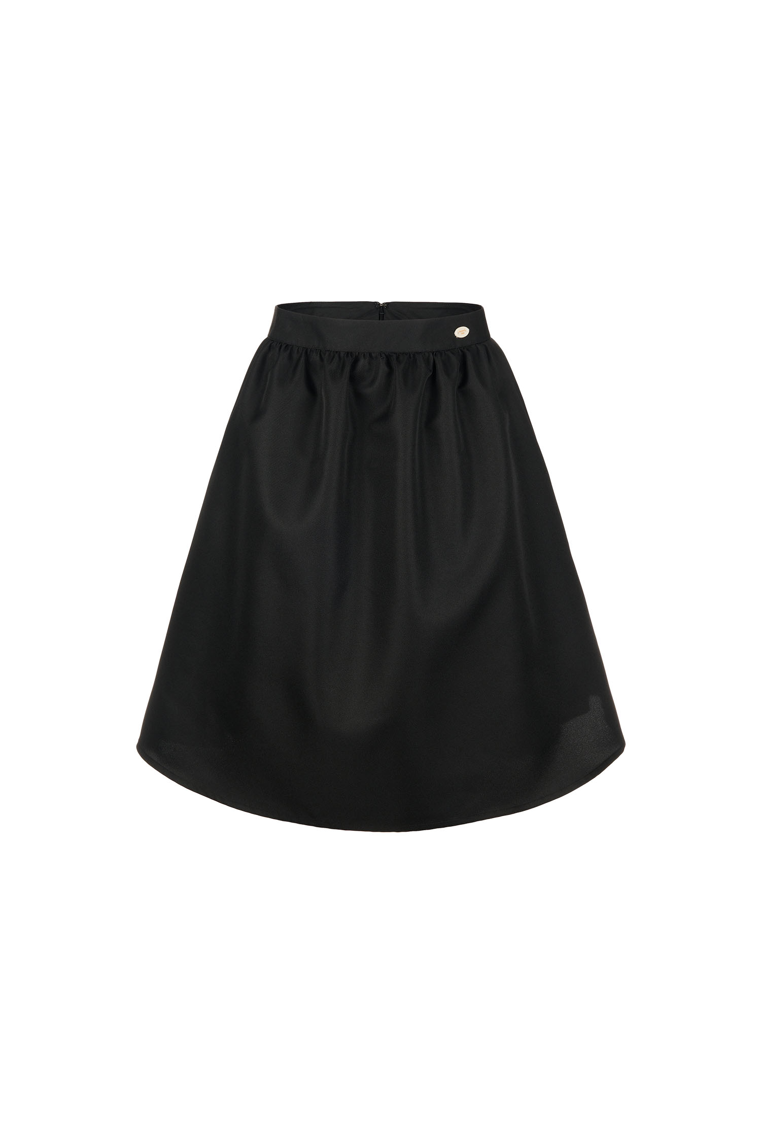 WOMAN ボリューム ツイール スカート [BLACK]