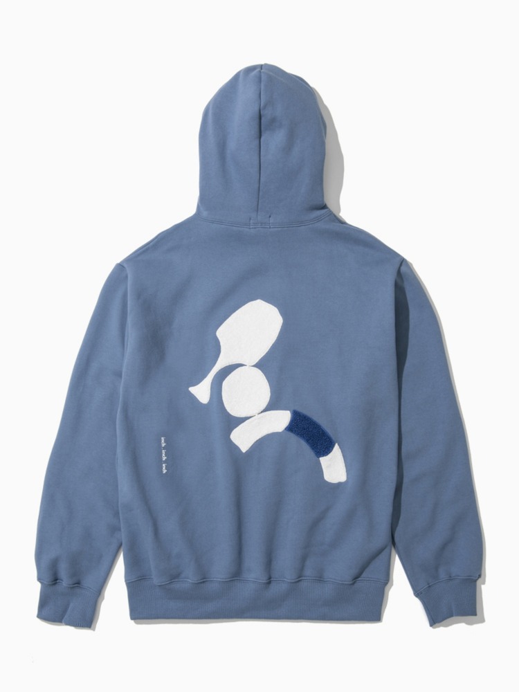 inch_inch_hoodie - Tone Down Sky Blue