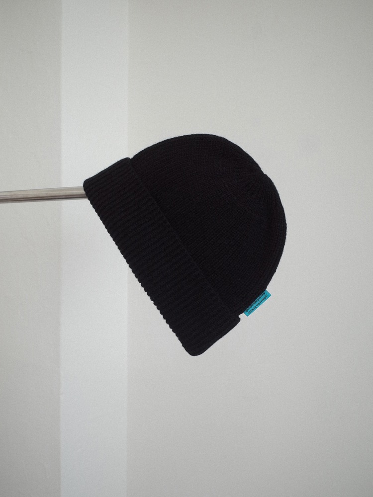 [재입고] [inch_inch_beanie] Lambs-wool / Black