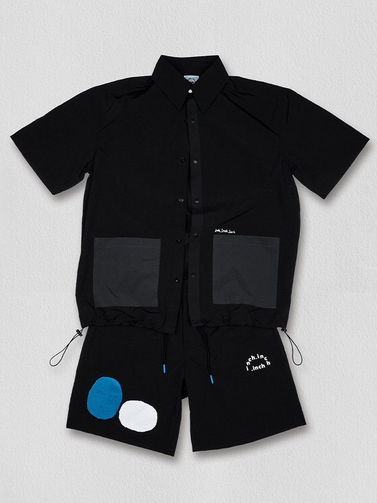 Light Nylon S/S Set-up (Black / Black)