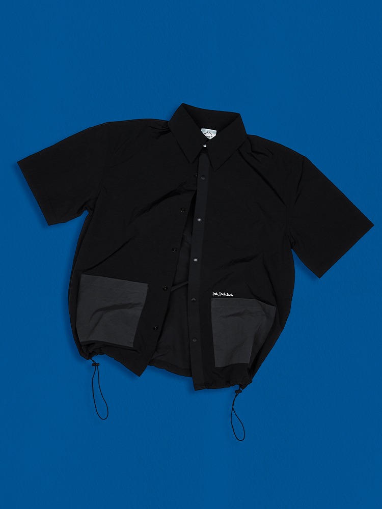 POCKETS String S/S SHIRT (Black)