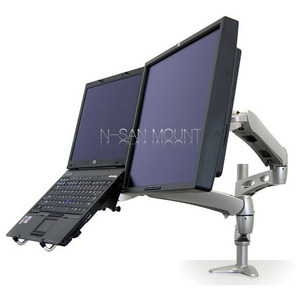 엔산마운트 DUAL DESK ARM 멀티모니터용 LCD모니터스탠드