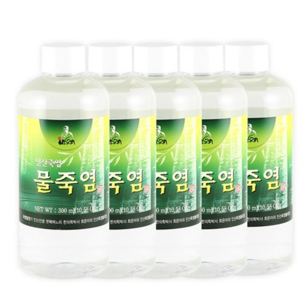 인산죽염 물죽염 300ml 5개 죽염종가