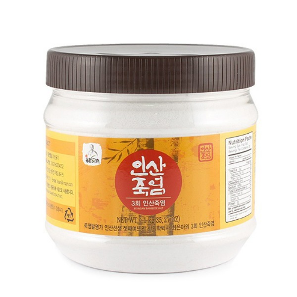 3회 인산죽염 분말 1kg 죽염종가