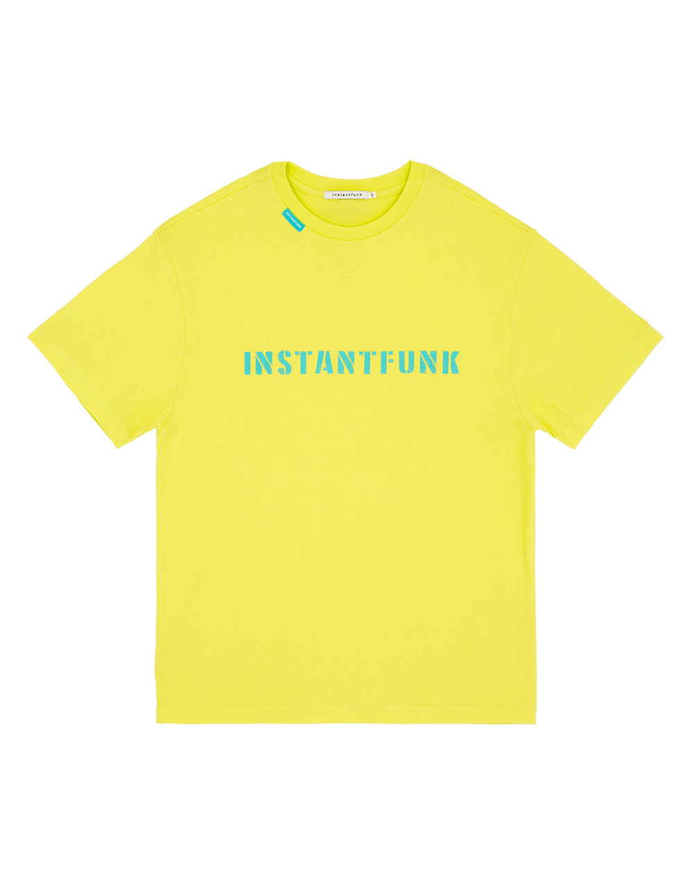 빈티지 로고 티셔츠 - 옐로우