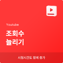 유튜브 조회수 늘리기(올리기), 유튜브 구독자 늘리기