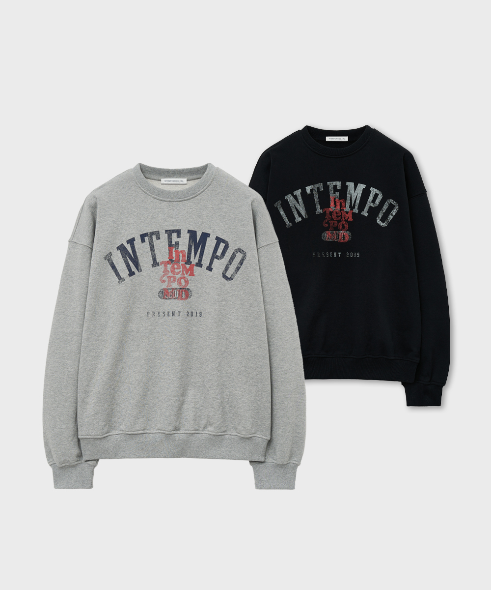 Crack Logo Sweatshirt : 2color