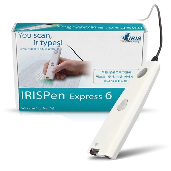 [I.R.I.S] IRISPen(아이리스펜) Express 6 Asian (일반형)OCR 문자인식 펜스캐너 인터아이넷 쇼핑몰