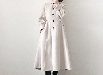 CASHMERE HANDMADE COAT / 오트밀컬러