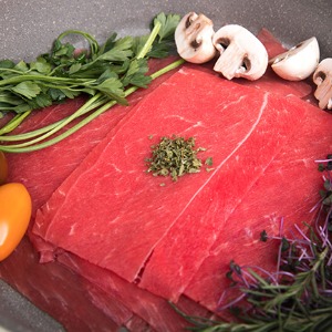 grass fed 호주산 소고기 설도 슬라이스3kg 150g 개별 진공포장