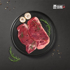 호주산 목초 소고기 채끝등심 스테이크 슬라이스 1kg 100g-1kg