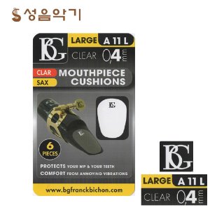 BG A11L LARGE 패치 0.4mm 라지 투명 [비쥐,비지 색소폰&amp;클라리넷 투명패치]