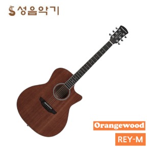 오렌지우드 입문용 통기타/연습용 통기타/초보용 통기타/컷어웨이 통기타 레이 M[OrangeWood REY M]