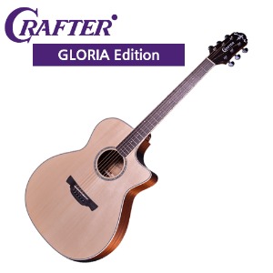 [12월 연말 할인 이벤트 상품] 크래프터 글로리아 에디션 탑솔리드/EQ픽업장착 통기타 [CRAFTER GLORIA Edition]