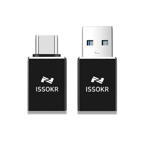 이쏘코리아 USB A to C타입 젠더 USB A OTG 변환젠더 연결 어댑터