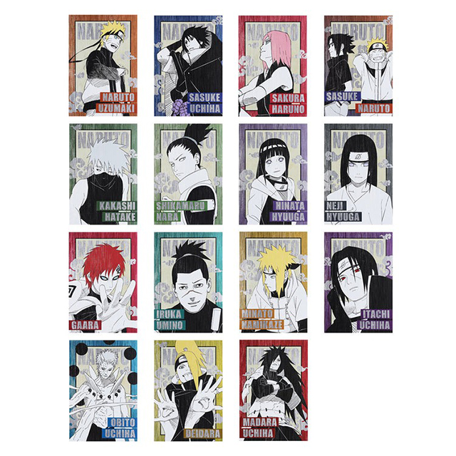 슈에이샤 점프샵 나루토 굿즈 엽서 포스트 카드 컬렉션 1탄 단품 (랜덤)