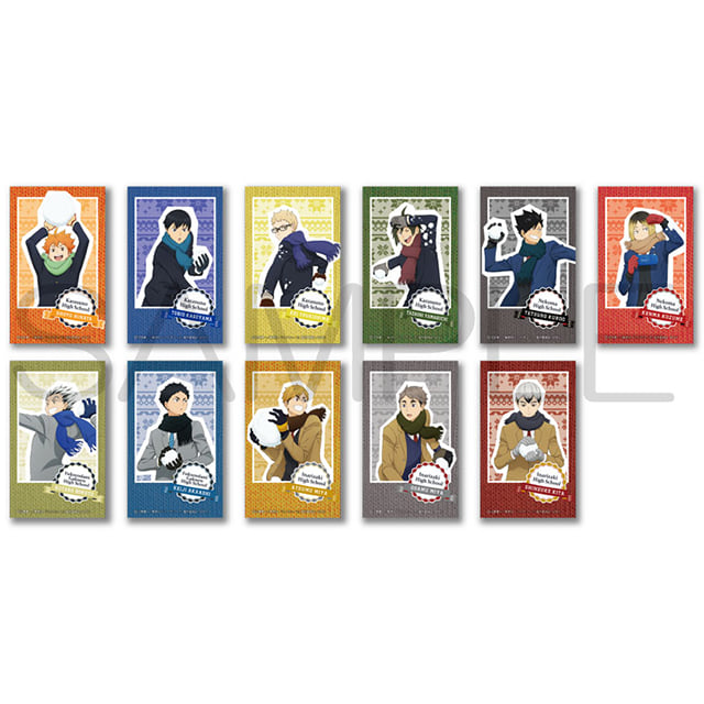 [23년 04월 발매] 카도카와 하이큐 굿즈 카드 컬렉션 눈놀이 Ver 11개입 BOX