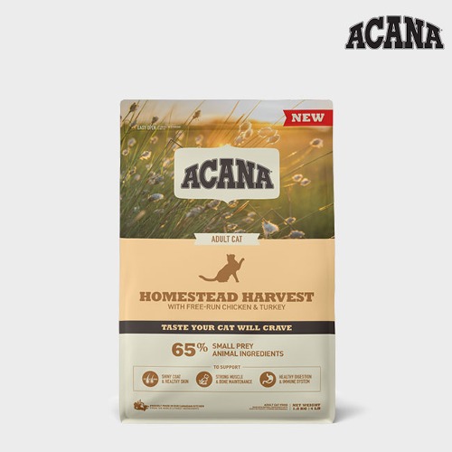 아카나 ACANA 홈스테드 하비스트 캣 고양이 사료 1.8kg