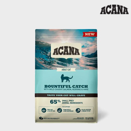 아카나 ACANA 바운티풀 캐치 캣 고양이 사료 1.8kg