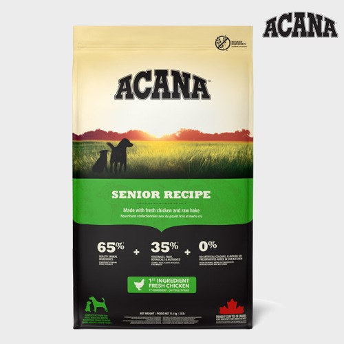 아카나 ACANA 시니어 독 강아지 노령견 사료 대용량 11.4kg