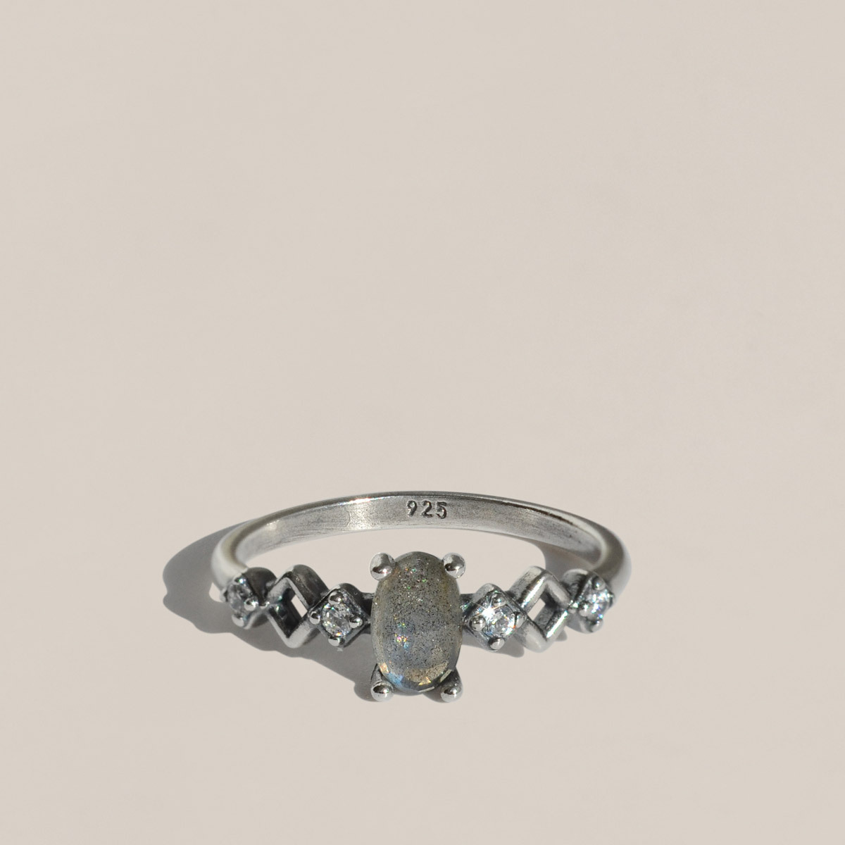 925 Silver Serena Gemstone Ring/ 세레나