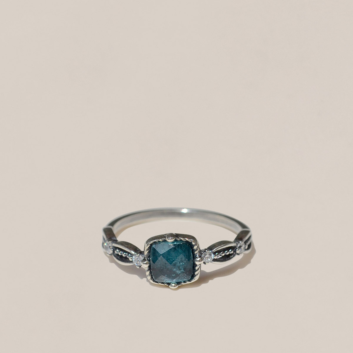 925 Silver Mer Gemstone Ring/ 메르