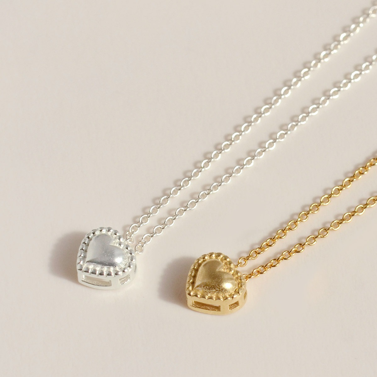 925 Silver Lowell Heart Necklace/ 로웰