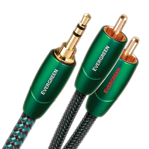 [AudioQuest] 오디오퀘스트 Evergreen 3.5mm - RCA 케이블 / 내츄럴하고 밸런스가 좋은 사운드를 재현하는 모델 / 길이1M, 2M  / 정품