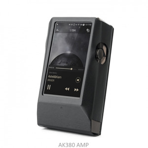 [MITER] 미테르 스탠딩 가죽케이스 Astell&amp;Kern AK380 + AMP Leather case  -블랙