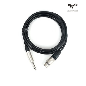 카나레 XLR 케이블 XLR(암)to55언밸런스 뉴트릭 pro2 SoundcatWired