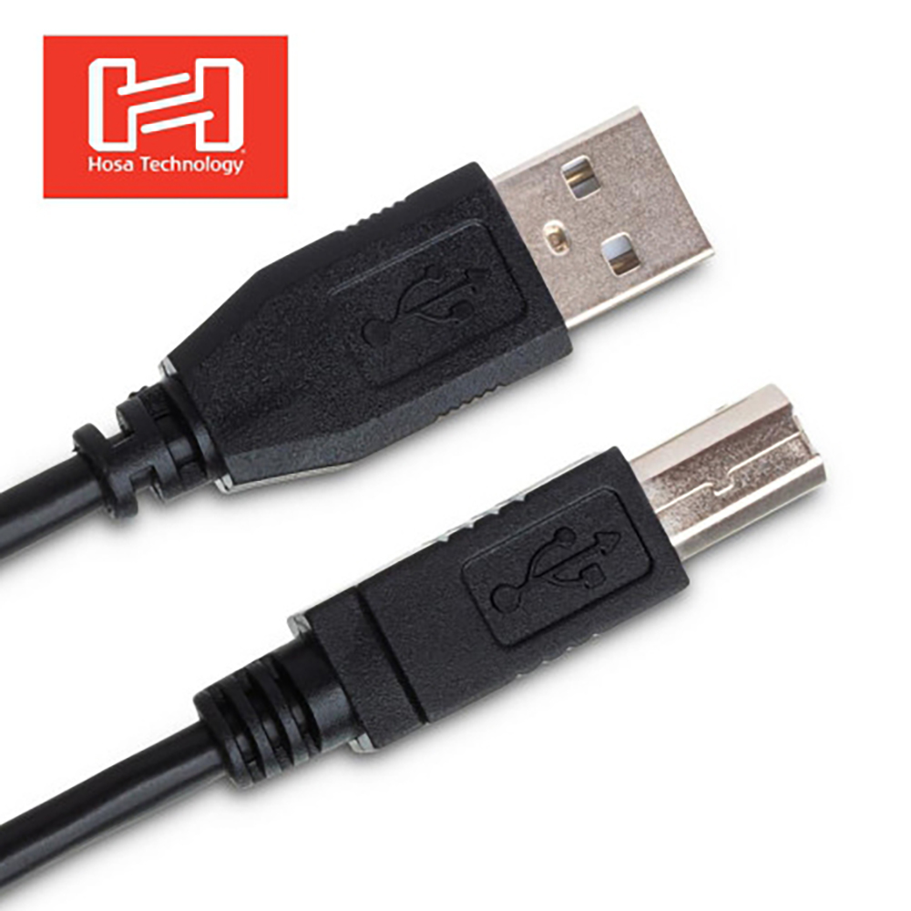 Hosa 호사 USB-205AB USB Cable A-B 케이블