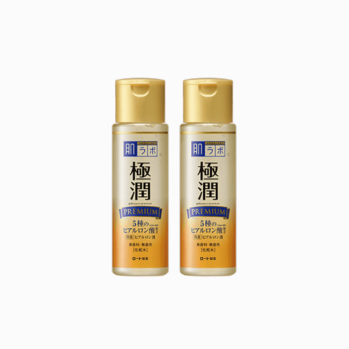 [ROHTO] 하다라보 프리미엄 스킨 170ml 2개 세트