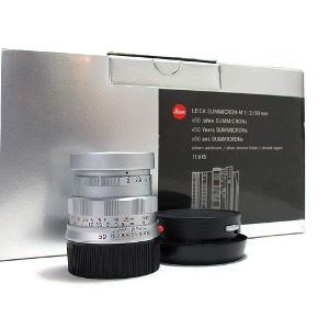 LEICA  50mm F2  SUMMICRON-M  50 Jahre  chrome finish  sn.3952LEICA, 라이카