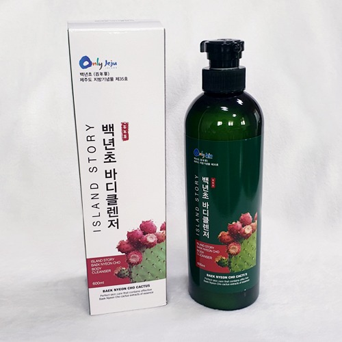 모이스춰 백년초 바디클렌져   600ml