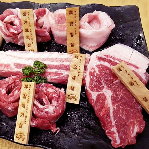 제주흑돼지(생고기) 2~3종 세트 2kg~4kg