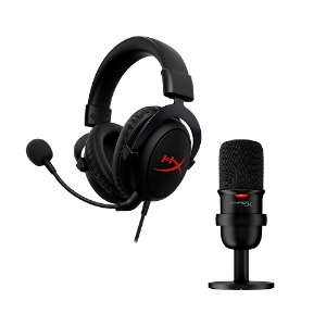 HyperX Streamer Starter Pack(Cloud Core + Solocast)