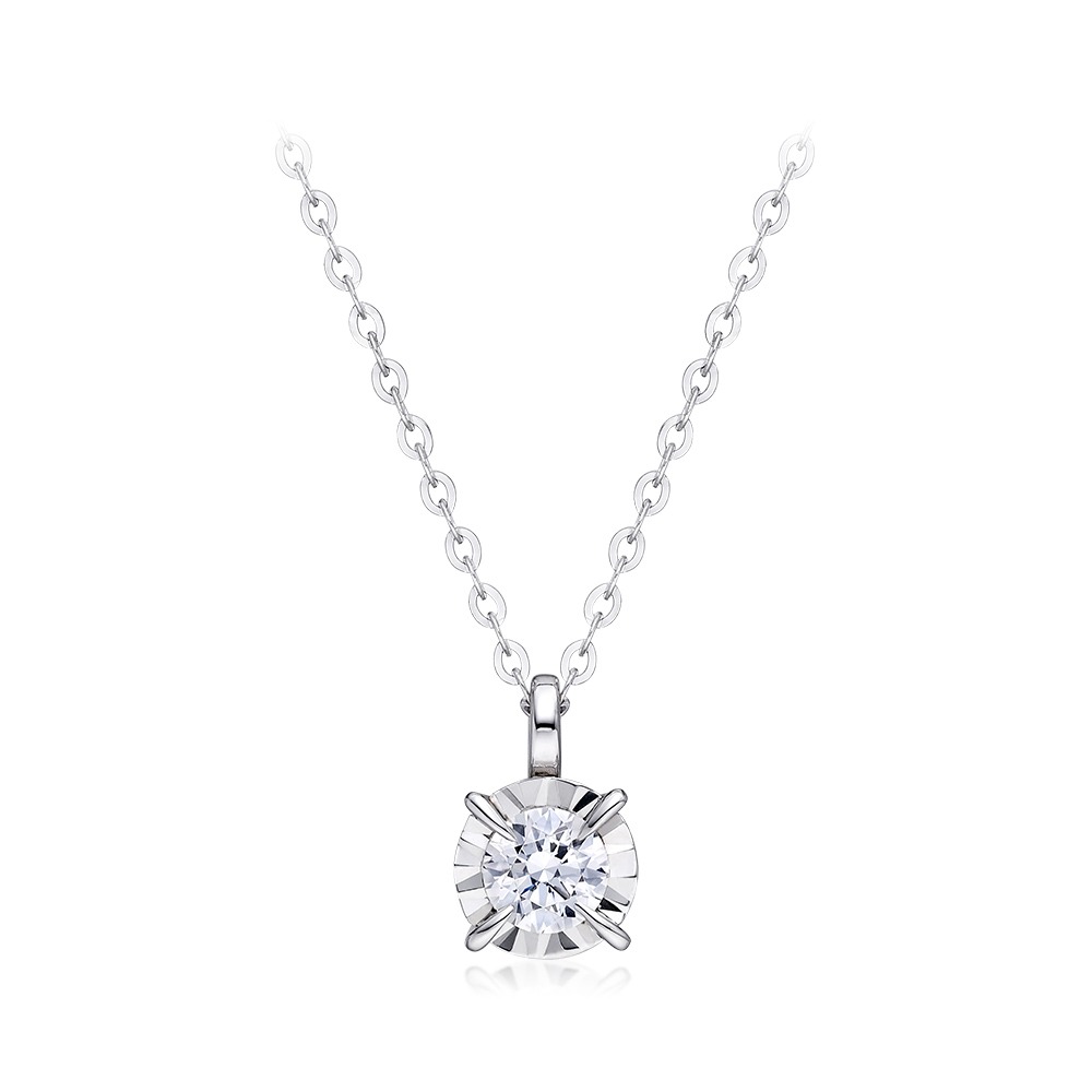 5부 다이아몬드 목걸이 DS0539N05 (메인나석 별도구매)