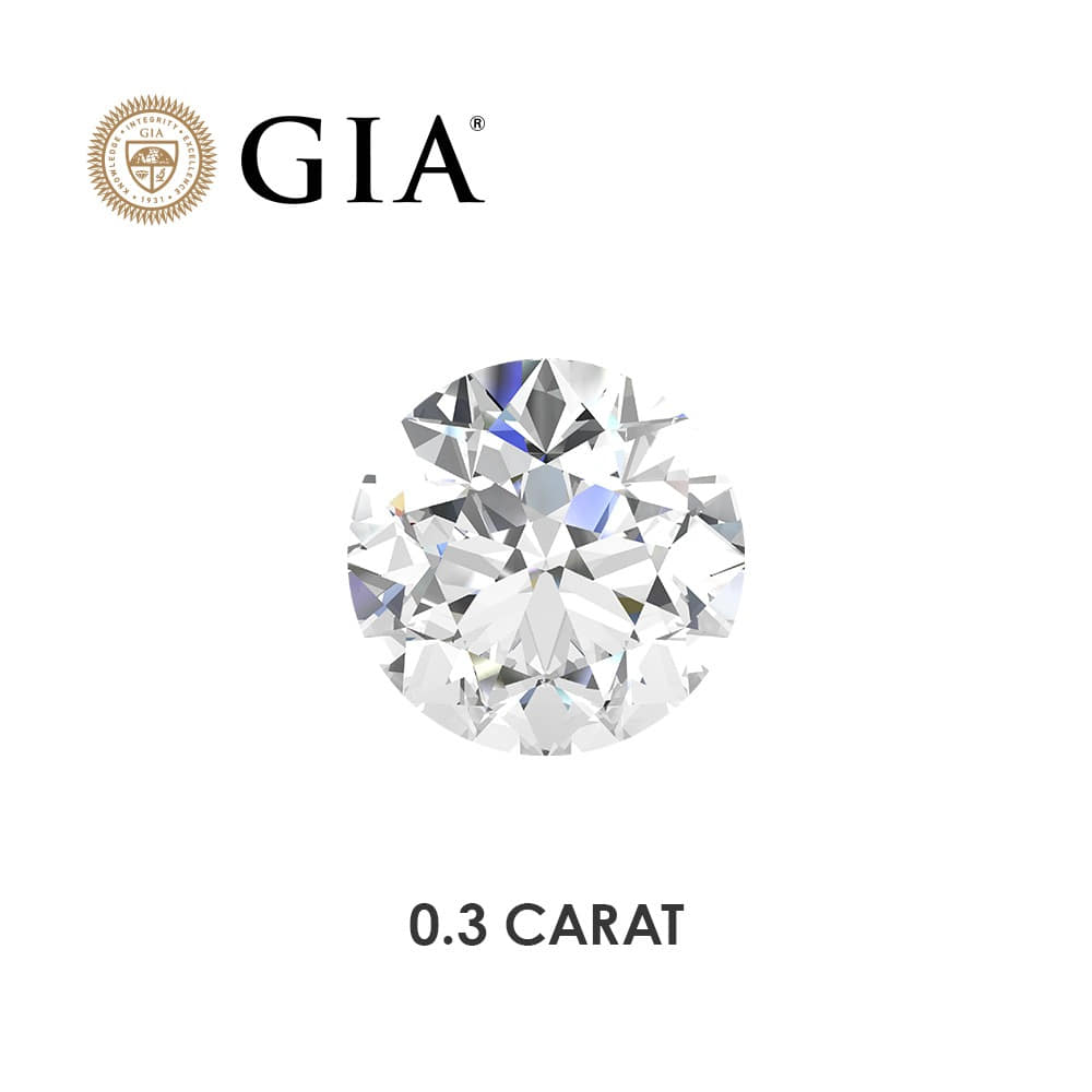 GIA 0.31 E SI1 3Excellent